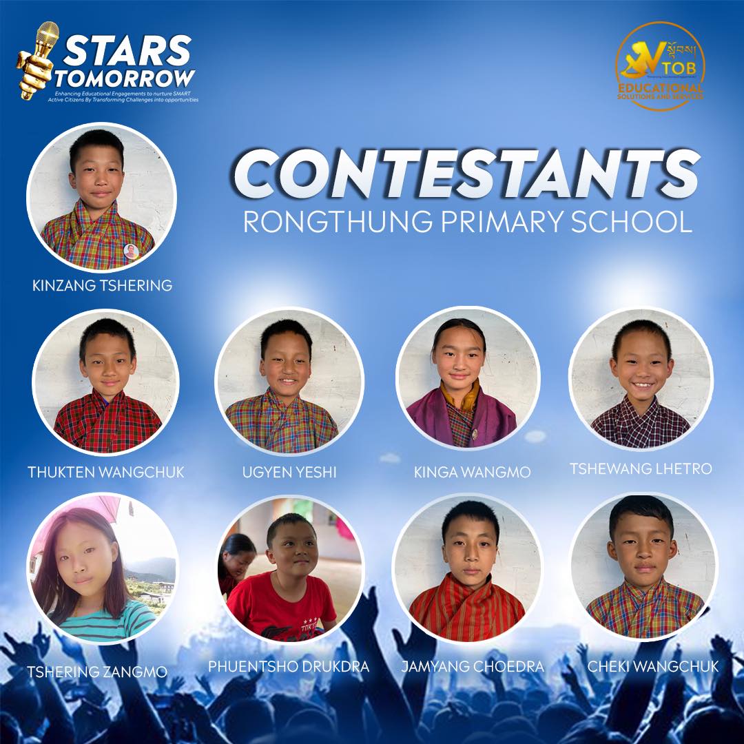 💫 STARS Tomorrow is a talent show that showcases the little talents of students from Rongthong Primary School.
There are dancers, singers, rappers, and many other surprises that will leave you awestruck in their potential and absolutely cuteness.
🎙️The show is first of its kind at the East especially catering to young minds in fulfilling to quench their thirst for platforms all the while entertaining the viewers.
😊We welcome each and every one of you to the show support and appreciation for their hard work in coming forth.
🙇Thank you and We are expecting positive response la.