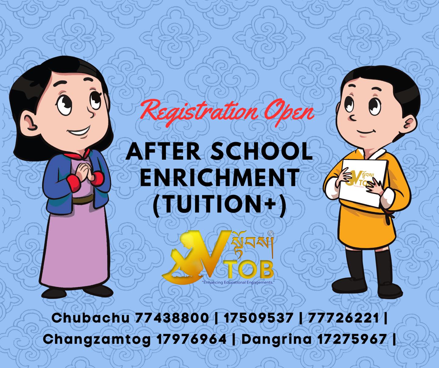🔆 Gawa and Sherig invites you to the VTOB After School Enrichment Program (Tuition+) - the best place to…