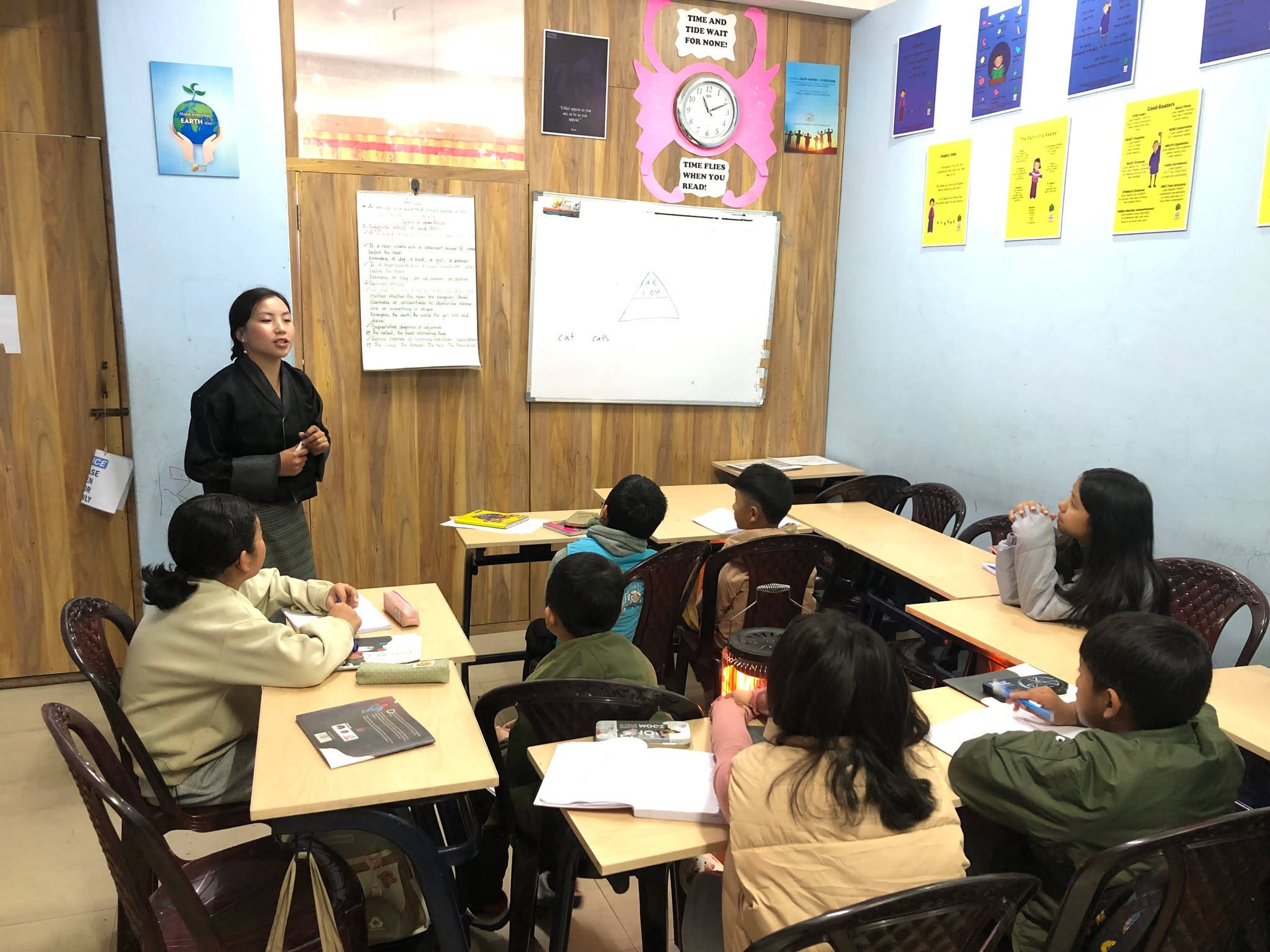 Gawa and Sherig brings the highlights of on-going Winter Academic Enrichment Program at VTOB.

PC: the images are uploaded with prior permission from the concern parents and guardian.