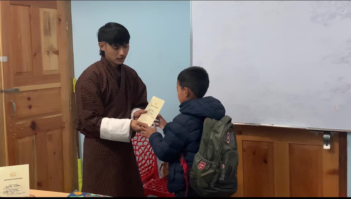 VTOB Foundation congratulates the participants on successful competition of “Reading and Writing (English)" 2nd cohort.

The foundation extends its appreciation to the parents for the support and trust in the programs of VTOB Foundation and interest of the individuals shown through sincere participation and completion. In addition, VTOB Foundation extends best wishes to the young minds of nation in every endeavors of life. 

Tashi Delek