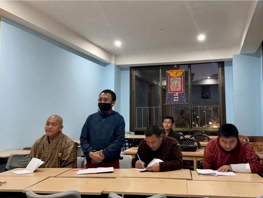 རྒན་ཤོས་དང་ དགེ་སློང་ དེ་ལས་ཨ་ཎེམ་ཡོངས་ལུ་ བརྡ་དོན་སྤྲོད་ལེན་གྱིས་དོན་ལུ་ཨིང་སྐད་ཀྱི་སྦྱོང་བརྡར་ལས་རིམ་འདི་ འོས་དོན་གྱི་འཐུས་ དང་གཅིག་ཁར་ འབྲེལ་བ་ཡོད་པའི་ དོན་ཚན་ཚུ་ ལག་ལེན་དངོས་བསྟར་ འབད་ཚུགས་པའི་ ལས་རིམ་འདི་ ལྷབ་སྦྱང་པ་ཚུ་གི་ སྟབས་བདེ་ཧིང་དང་འཁྲིལ་ ལས་རིམ་ འཕུལ་ནི་ལུ་ དམིགས་ཏེ་ བཟོ་ཡོདཔ་ཨིན། 

ལྷབ་སྦྱང་འབད་མི་ཚུ་ དུས་ཚོད་ ནམ་གྲལ་གཏོགས་ འབད་རུང་ བཏུབ་སྦེ་ཨིན། ཁོ་མོ་ ག་ར་ཨིན་རུང་ འཛུལ་ཞུགས་ཐོ་བཀོད་འདི་ གཏན་འཁེལ་ འགྱོ་ཞིནམ་ལས་ དམིགས་གསལ་གྱི་ སློབ་སྟོན་པ་ཡང་ འཐོབ།
ང་བཅས་ཀྱིས་ ཨིང་སྐད་ ལྷབ་སྦྱང་འབད་ནིའི་དོན་ལུ་ དུས་ཐུང་དང་ ཡུན་རིང་གི་ གོ་སྐབས་ཚུ་ཕུལཝ་ཨིན། ལས་རིམ་འདི་ ལོ་རྒན་གཞོན་དང་རྒྱབ་རྟེན་ ག་ཅི་ལུ་ཡང་ མ་བལྟ་བར་ ལྷབ་སྦྱང་འབད་མི་ ག་ར་ལུ་ གོ་སྐབས་འདྲན་འདྲ་སྦེ་ འཕུལ་དོ་ ཡོདཔ་ཨིན།

ཁ་གསལ་གྱི་དོན་ལུ་ འགྲུལ་འཕྲིན་ཨང་ ༧༧༤༣༨༨༠༠ དང་ ཡང་ན་ གོང་གི་ཨང་གྲངས་ཐོག་ལུ་ Telegram ནང་འབྲེལ་བ་མཛད་གནང་།

𝗘𝗻𝗴𝗹𝗶𝘀𝗵 𝗳𝗼𝗿 𝗖𝗼𝗺𝗺𝘂𝗻𝗶𝗰𝗮𝘁𝗶𝗼𝗻 𝗳𝗼𝗿 𝗔𝗱𝘂𝗹𝘁𝘀 (𝗶𝗻𝗰𝗹𝘂𝗱𝗶𝗻𝗴 𝗠𝗼𝗻𝗸𝘀 𝗮𝗻𝗱 𝗡𝘂𝗻𝘀) is VTOB’s special program with a flexible, ongoing, affordable, relevant and practical program design. 

* A learner can join anytime. He or she will get a personal tutor as soon as registration is confirmed. 

*We offer short term and long term opportunities to learn English language. The program is open to learners of all ages and background. 

* A learner can join anytime. He or she will get a personal tutor as soon as registration is confirmed. 

Call or Telegram 77438800 for details.