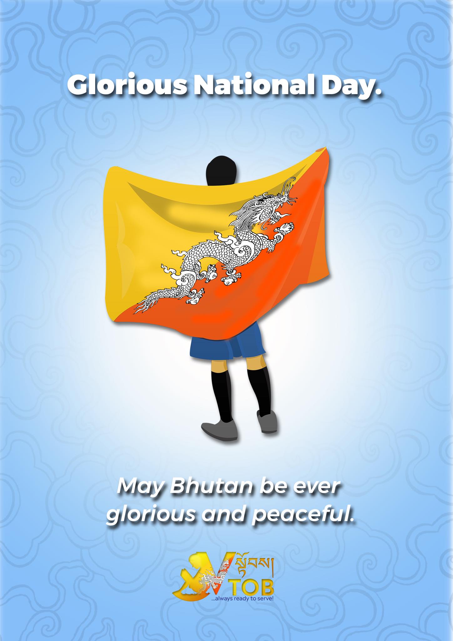 Palden Drukpa Gyelo ππΌππΌππΌ
Happy National Day
Palden Drukpa Gyelo ππΌππΌππΌ
Happy National Day