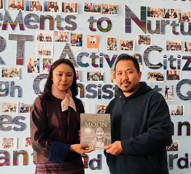 Blessed with the Smiling Moon to look forward to an amazing collaboration with Women in STEM Bhutan.