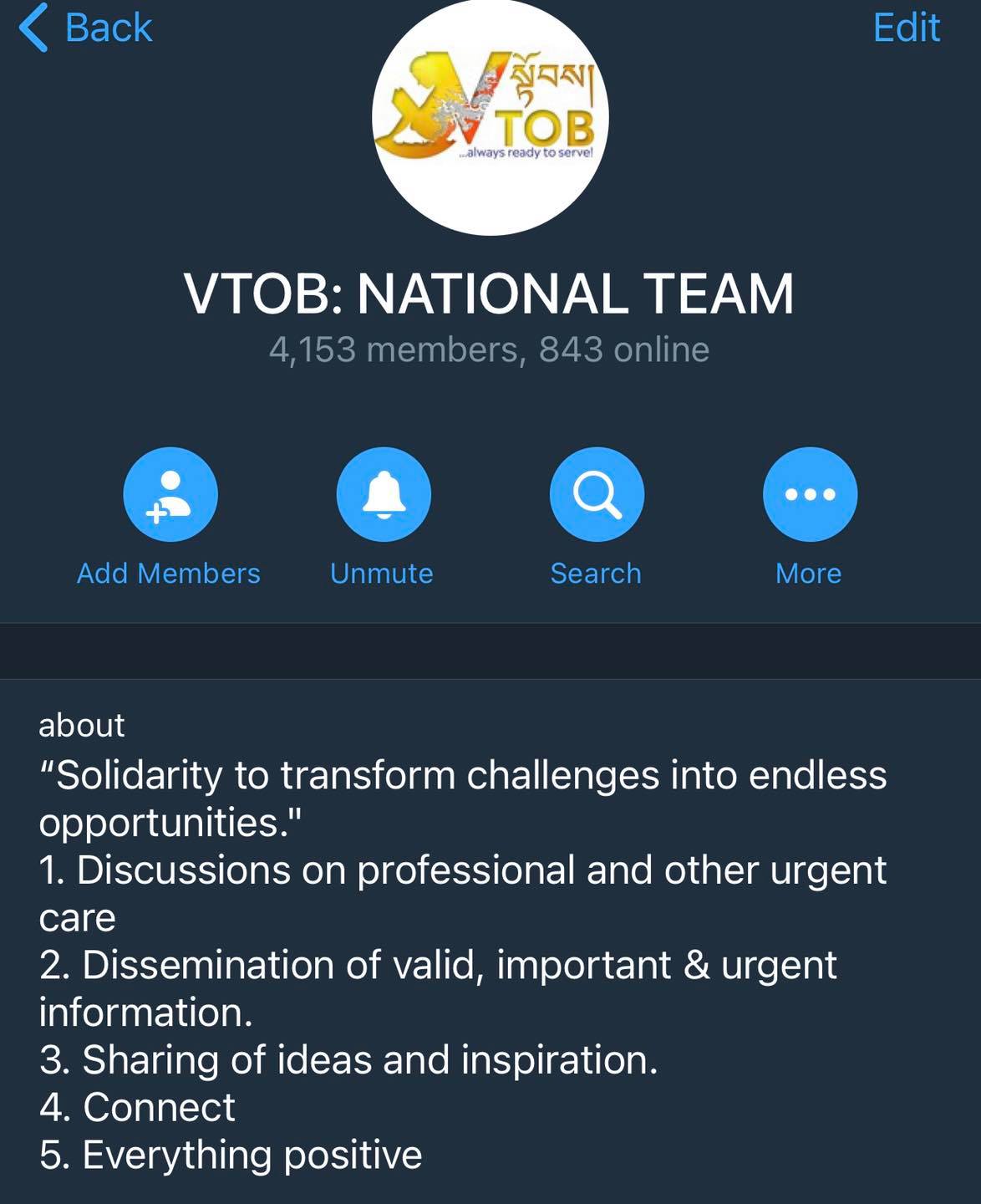 Join the team if you are a teacher in Bhutan (regular, contract, private or government) Link: https://t.me/joinchat/GYPop0t4MUBn4fokY4YnqA
It’s always an advantage to be together online, especially during the pandemic.
Join the team if you are a teacher in Bhutan (regular, contract, private or government) Link: https://t.me/joinchat/GYPop0t4MUBn4fokY4YnqA
It’s always an advantage to be together online, especially during the pandemic.