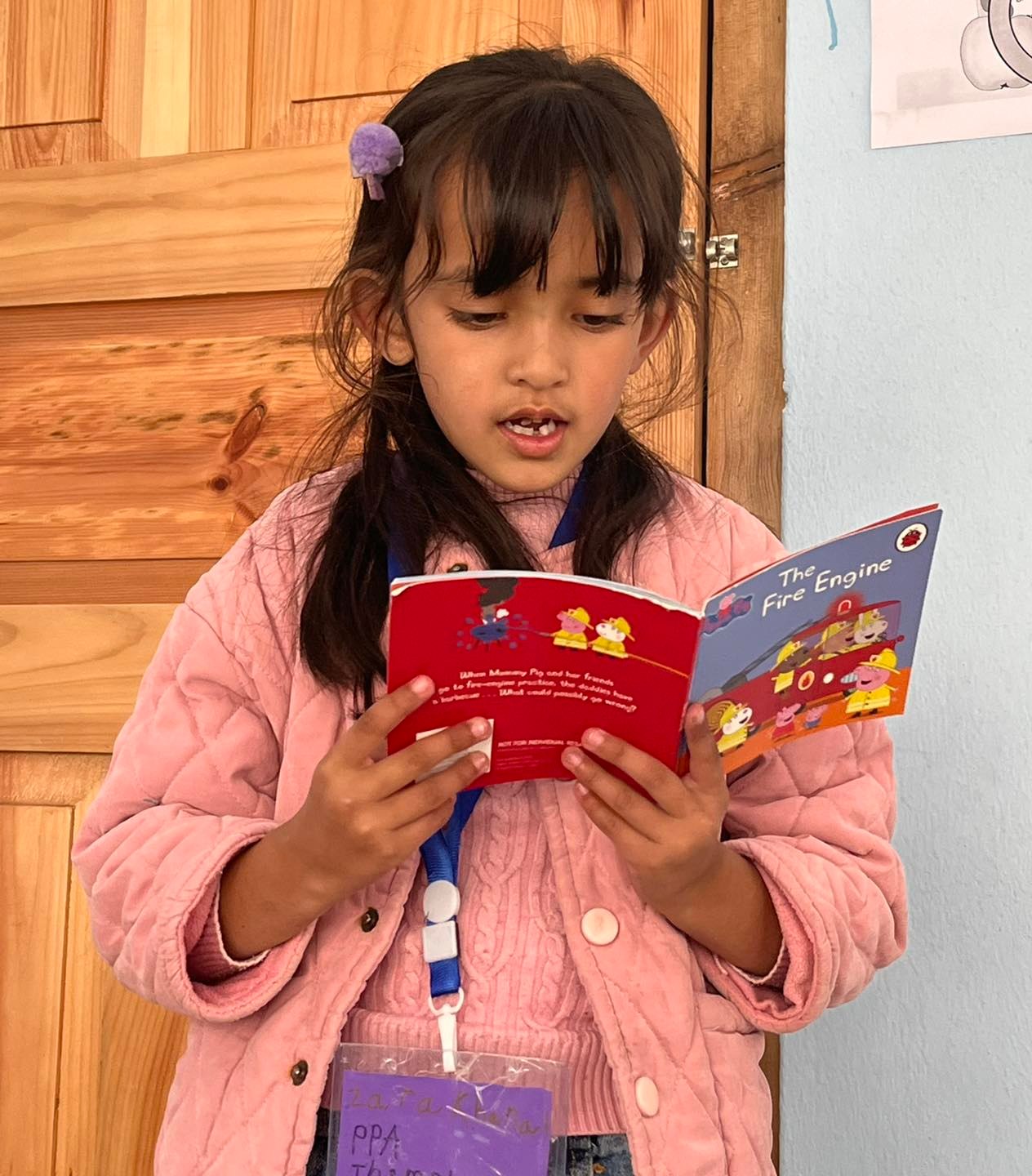 To come in the front and doing a READ. ALOUD for your friends gives you a lot of confidence, boosts your self…