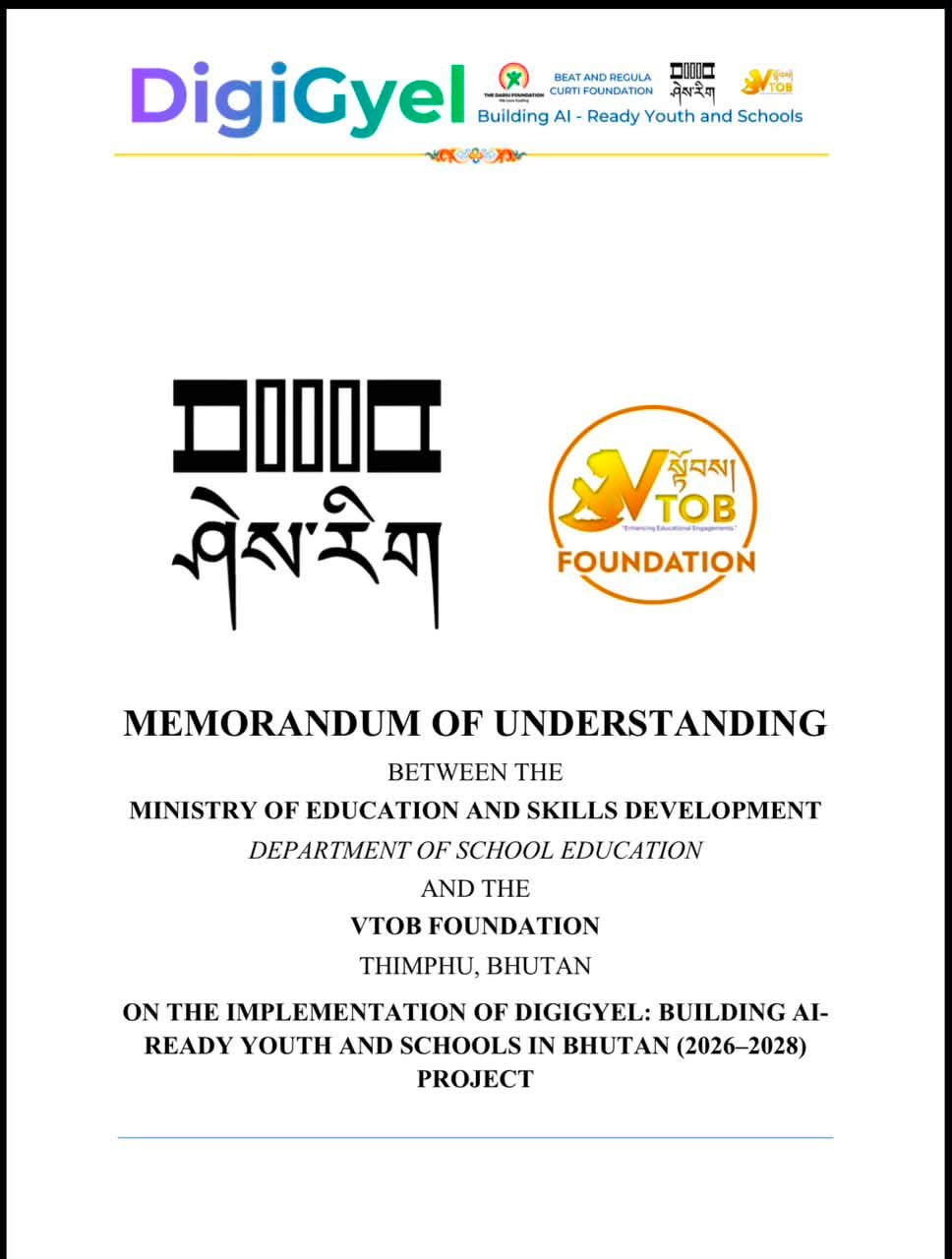 🇧🇹 Empowering Bhutan's Future with AI Literacy! 💡