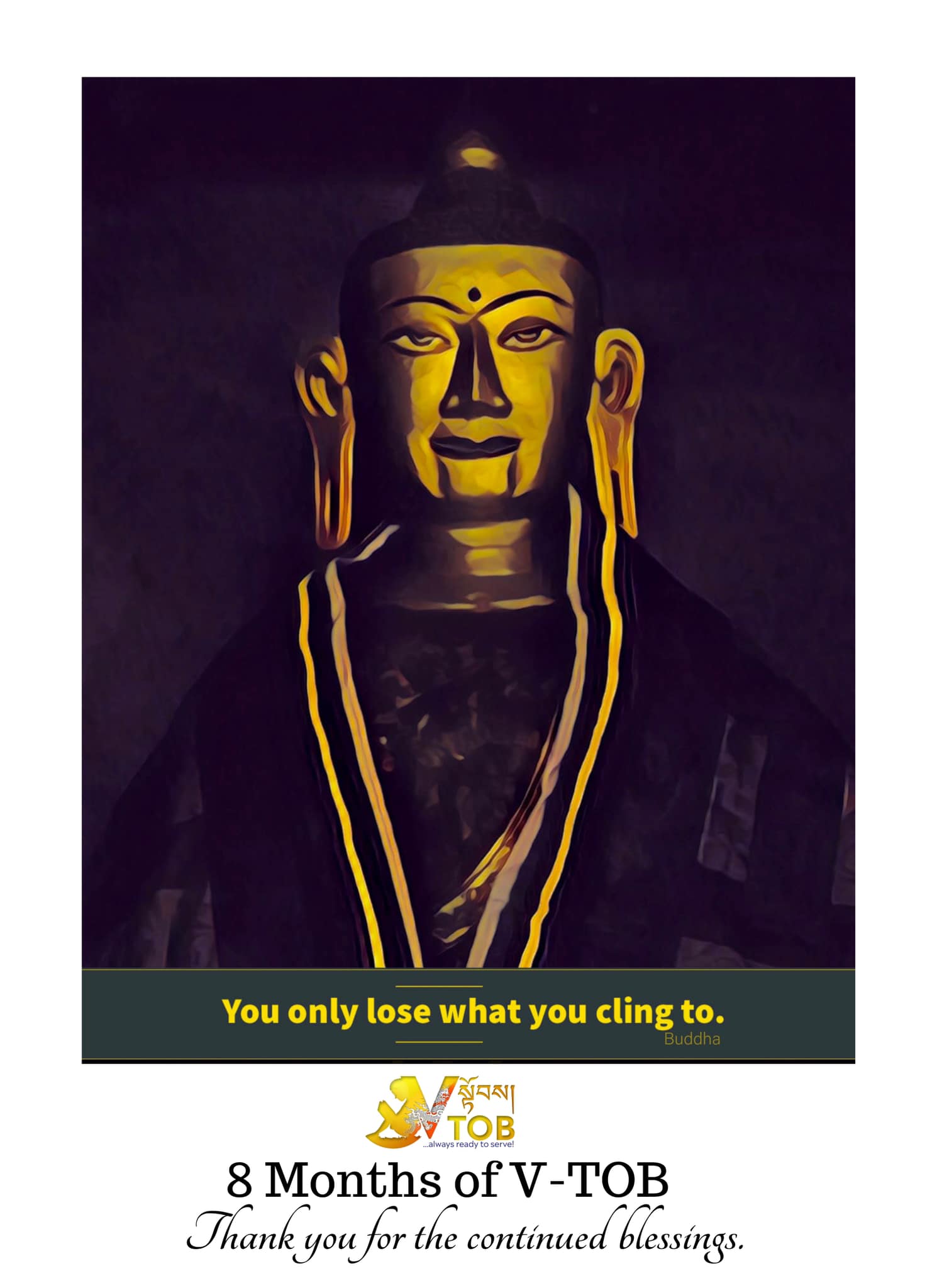 Coinciding with the auspicious Descending Day of Lord Buddha, we celebrate and thank all the blessings V-TOB…