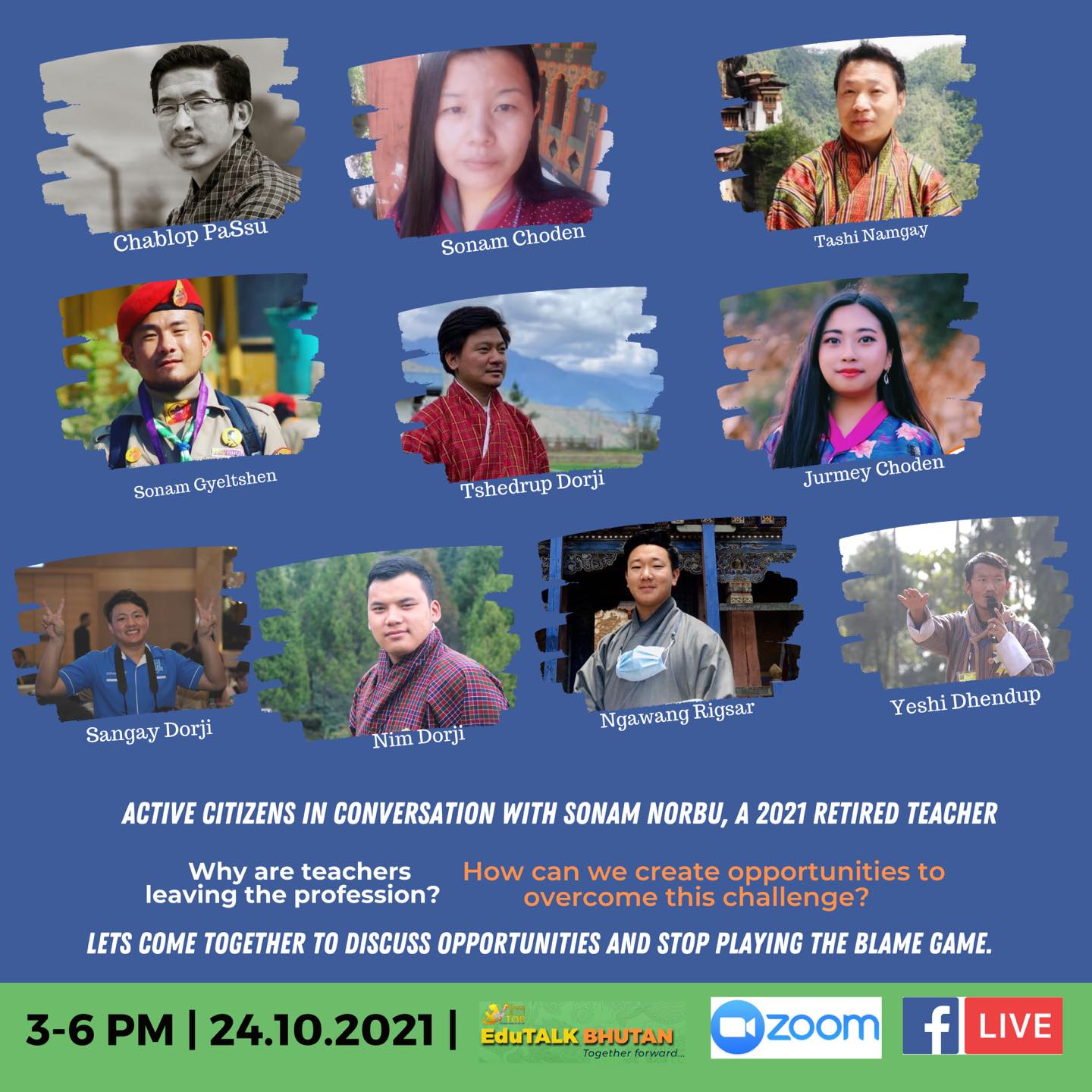 Finding Opportunities to Overcome the Increasing Teacher Attrition Rate| Sunday 3-6 PM | 24.10.2021|