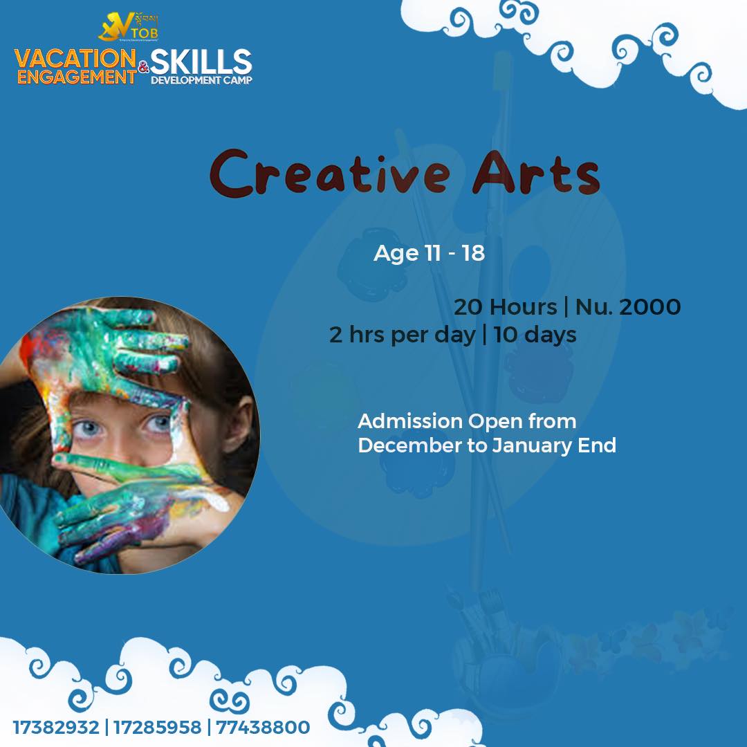 ✨🌀We have something for everyone this Vacation. 
Register with 17382932 | 17285958 | 77438800 through Telegram or WhatsApp 
Or
Google Form Link: 
https://forms.gle/MSfi5q9SUxgZ8tPL9