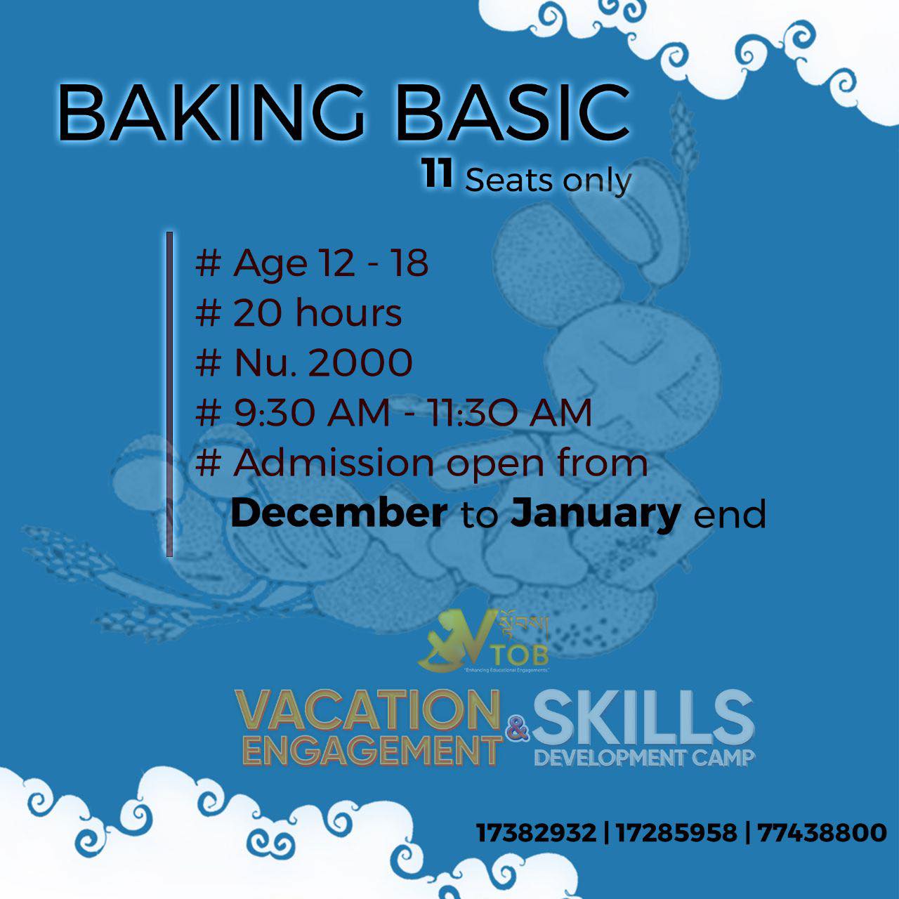 ✨🌀We have something for everyone this Vacation. 
Register with 17382932 | 17285958 | 77438800 through Telegram or WhatsApp 
Or
Google Form Link: 
https://forms.gle/MSfi5q9SUxgZ8tPL9