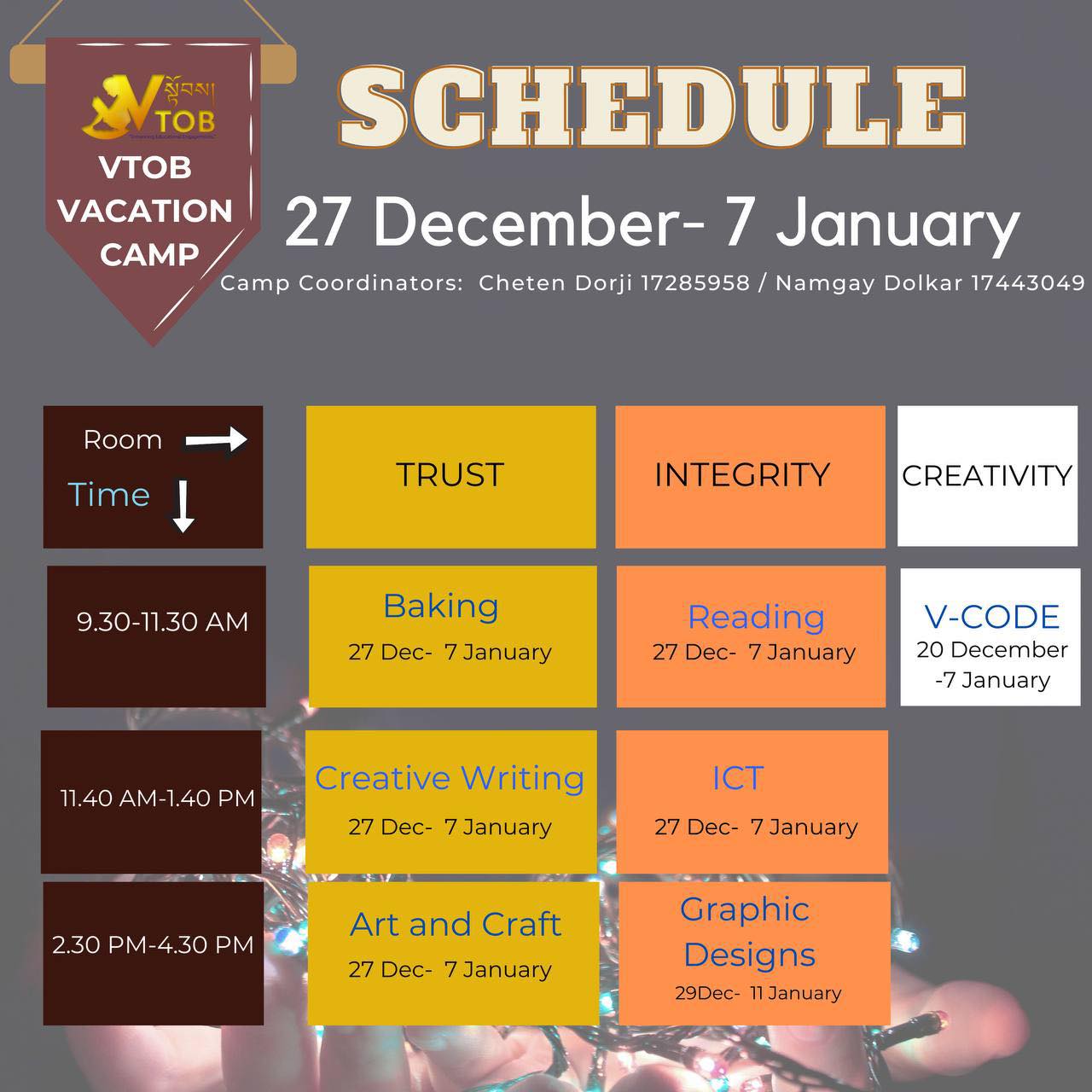 SEATS AVAILABLE | Contact 77438800 on Telegram or WhatsApp

SEATS AVAILABLE | Contact 77438800 on Telegram or WhatsApp