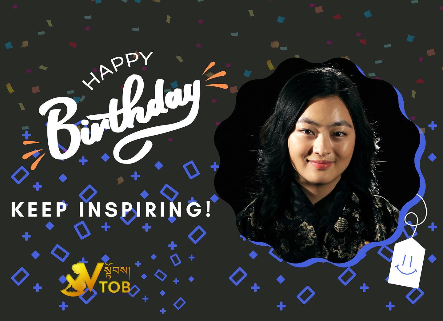 Happy Birthday to our young and  elegant Youth Ambassador.