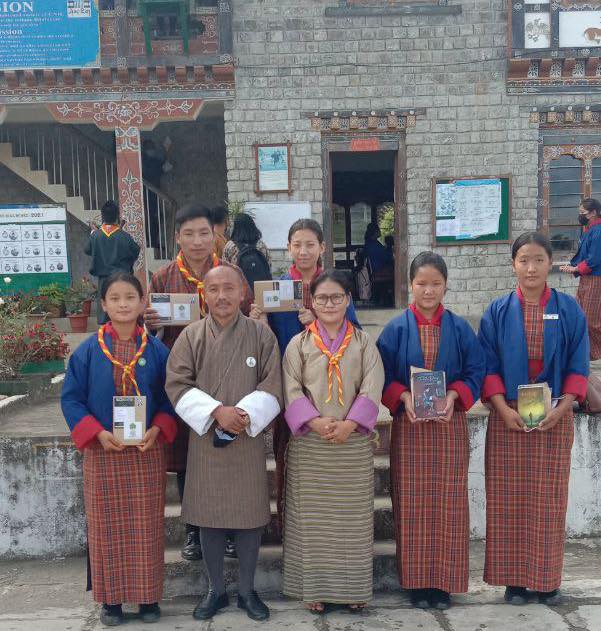 Winners of Summer Reading Activity from Tashidingkha CS, Punakha.