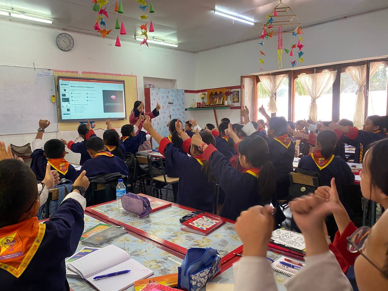 07082026 AI Lessons, Jigme Losel Primary School, Thimphu