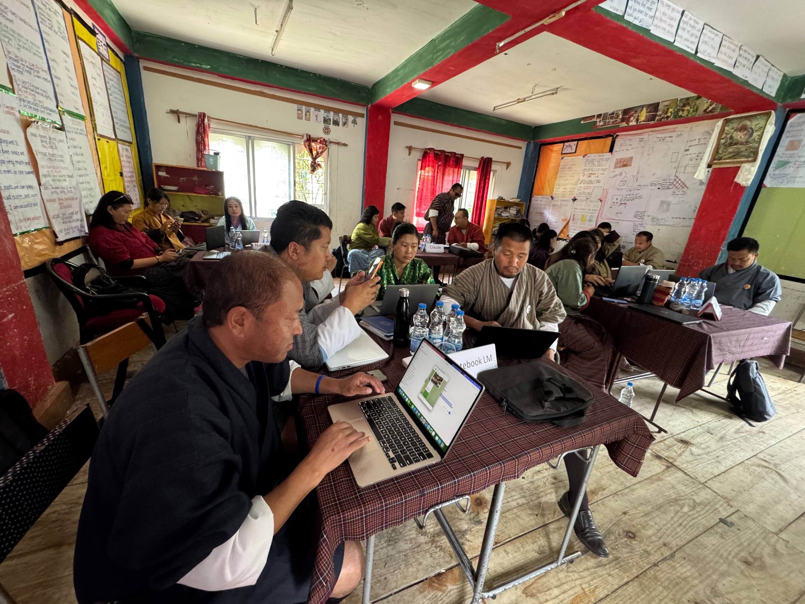 22082026 SBIP on AI literacy conducted at Bjemina Primary School, Thimphu Dzongkhag.