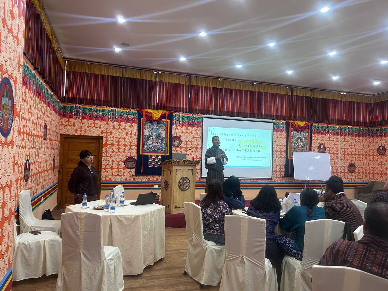 28082026 Conducted PD on AI Literacy at  Chang Rigphel Primary School, Thimphu Dzongkhag